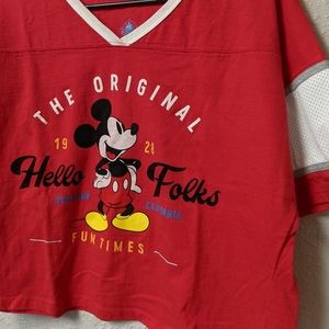 Disney Mickey Mouse crop top